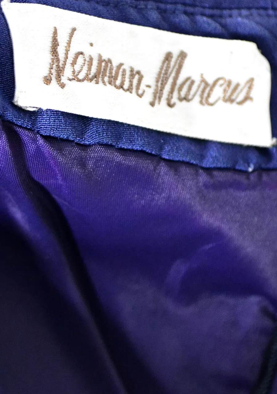 1980s Vintage Dress Scaasi Boutique Designer Cocktail Dress