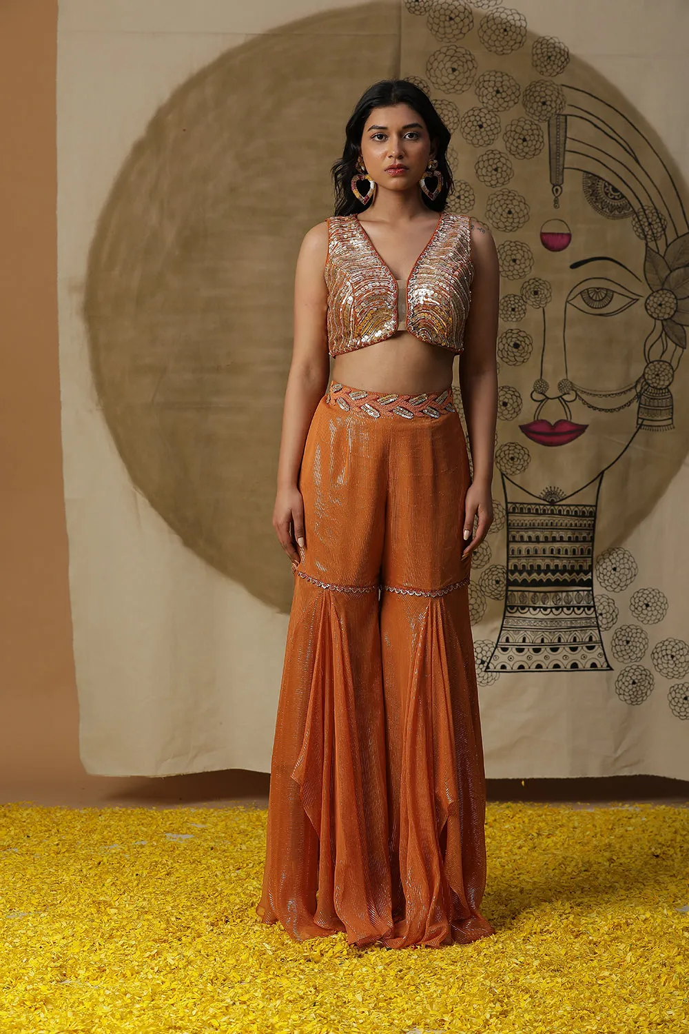 Apricot Cape Set