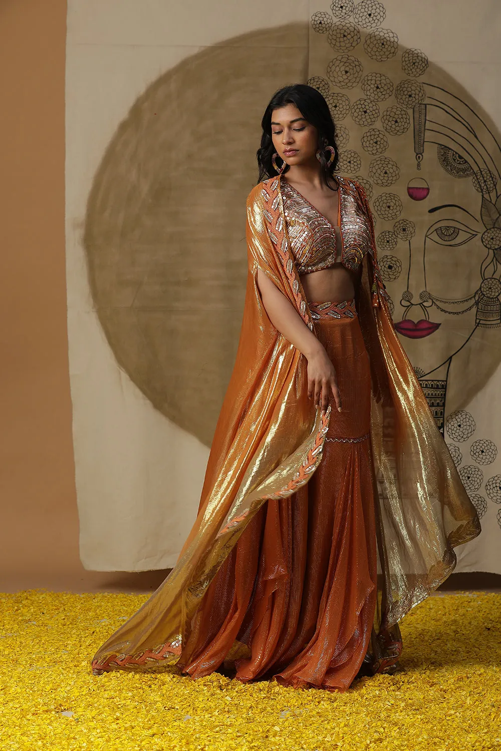 Apricot Cape Set