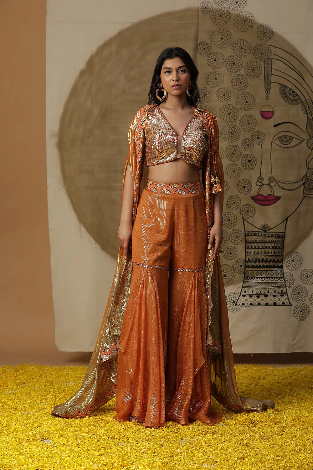 Apricot Cape Set