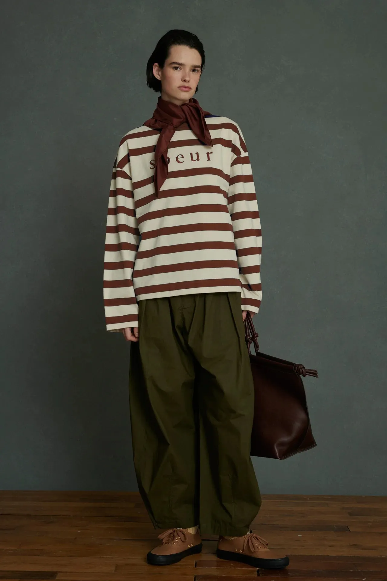 Archie Ts Ecru/Terracotta