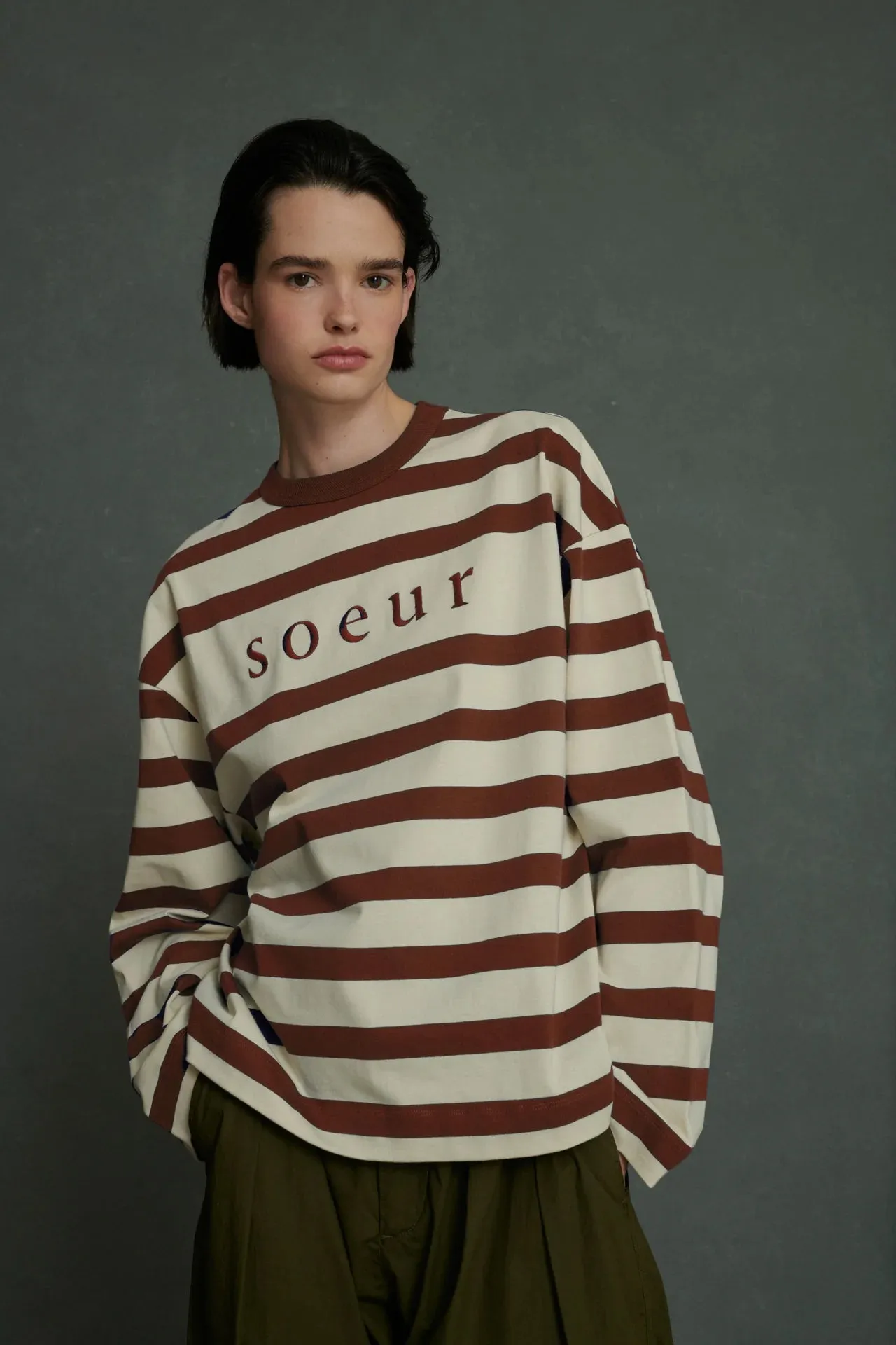 Archie Ts Ecru/Terracotta