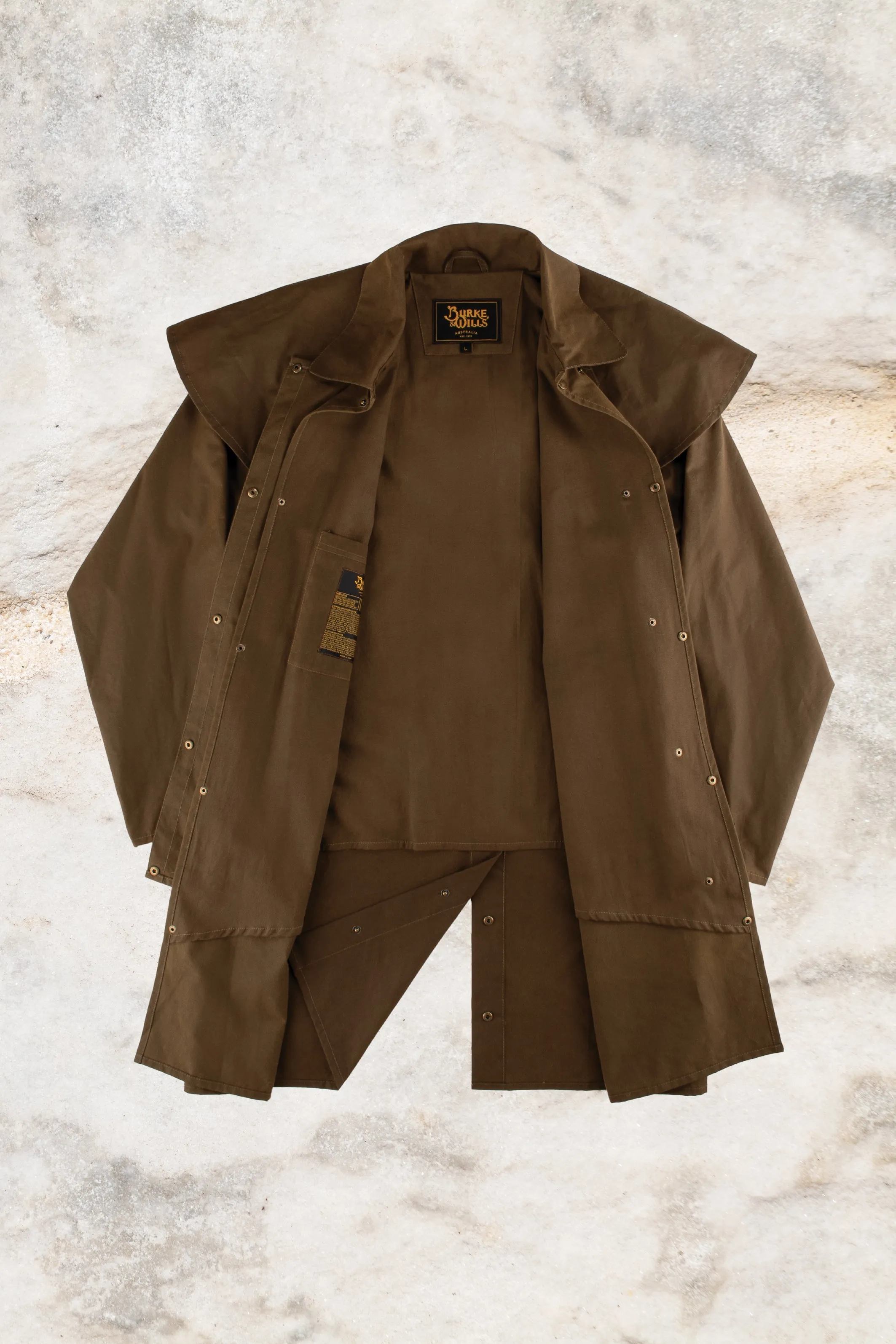 Burke & Wills Stockman Short Coat I Bronze