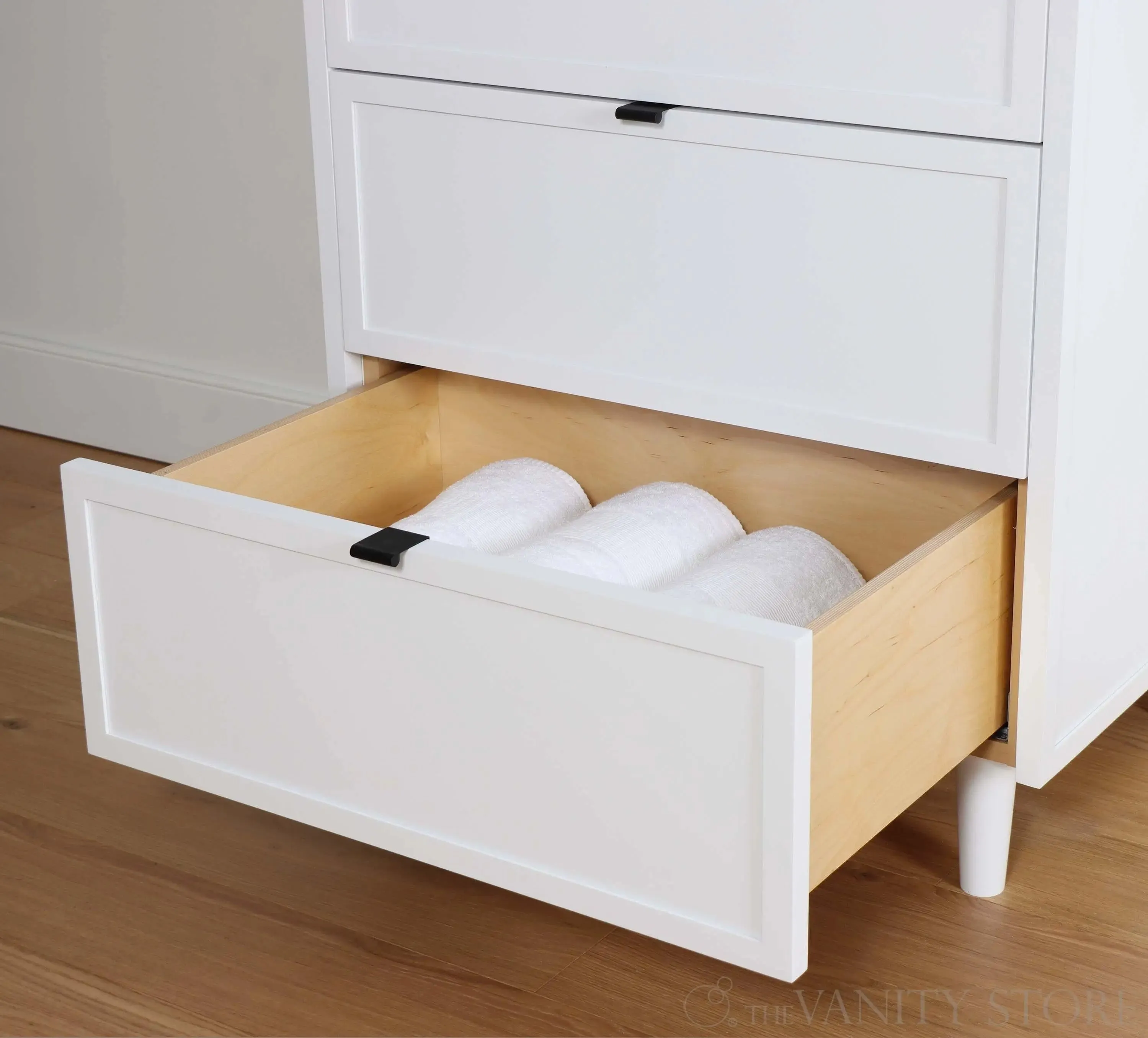 Cape Breton 30" Satin White Bathroom Vanity