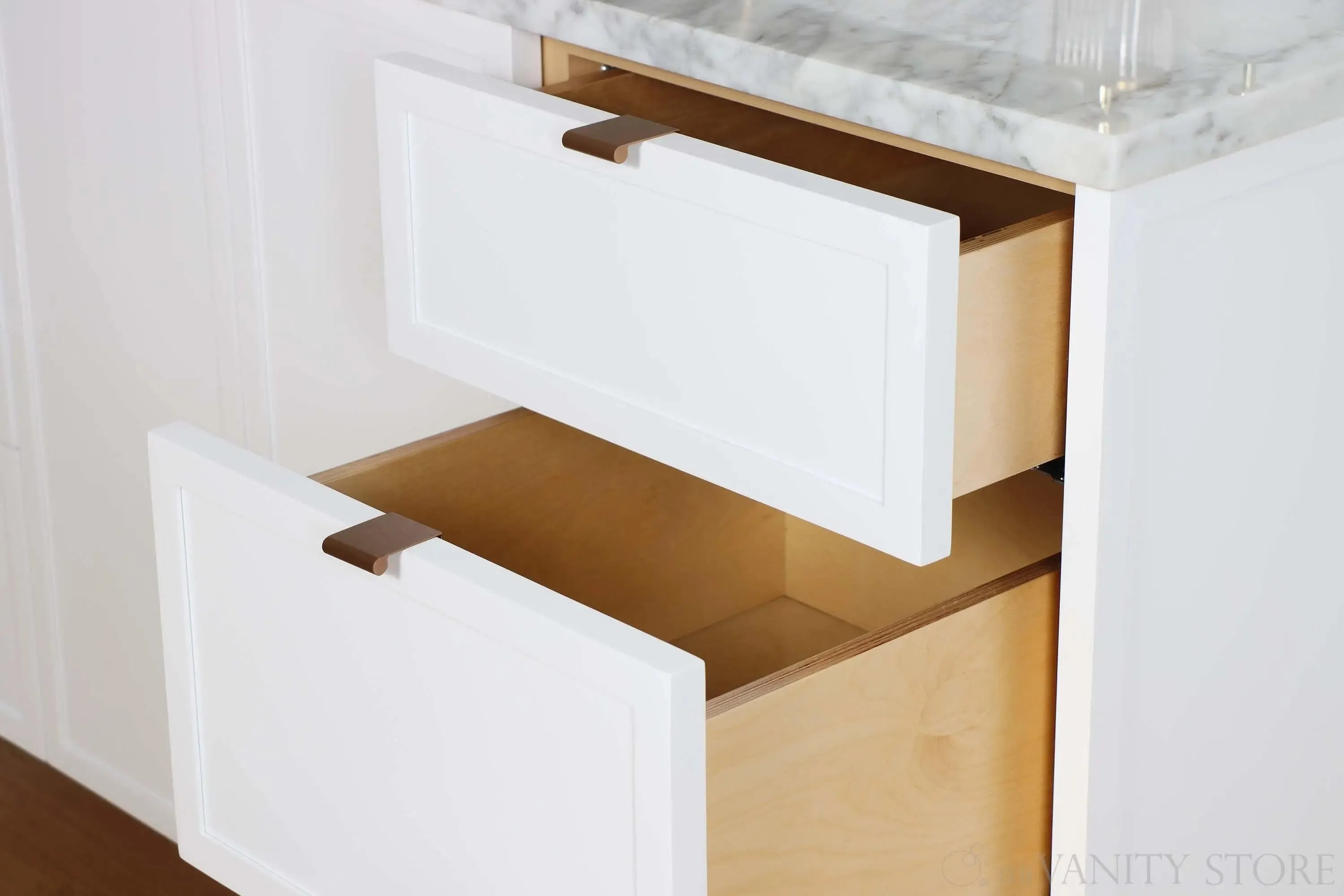 Cape Breton 60" Satin White Bathroom Vanity