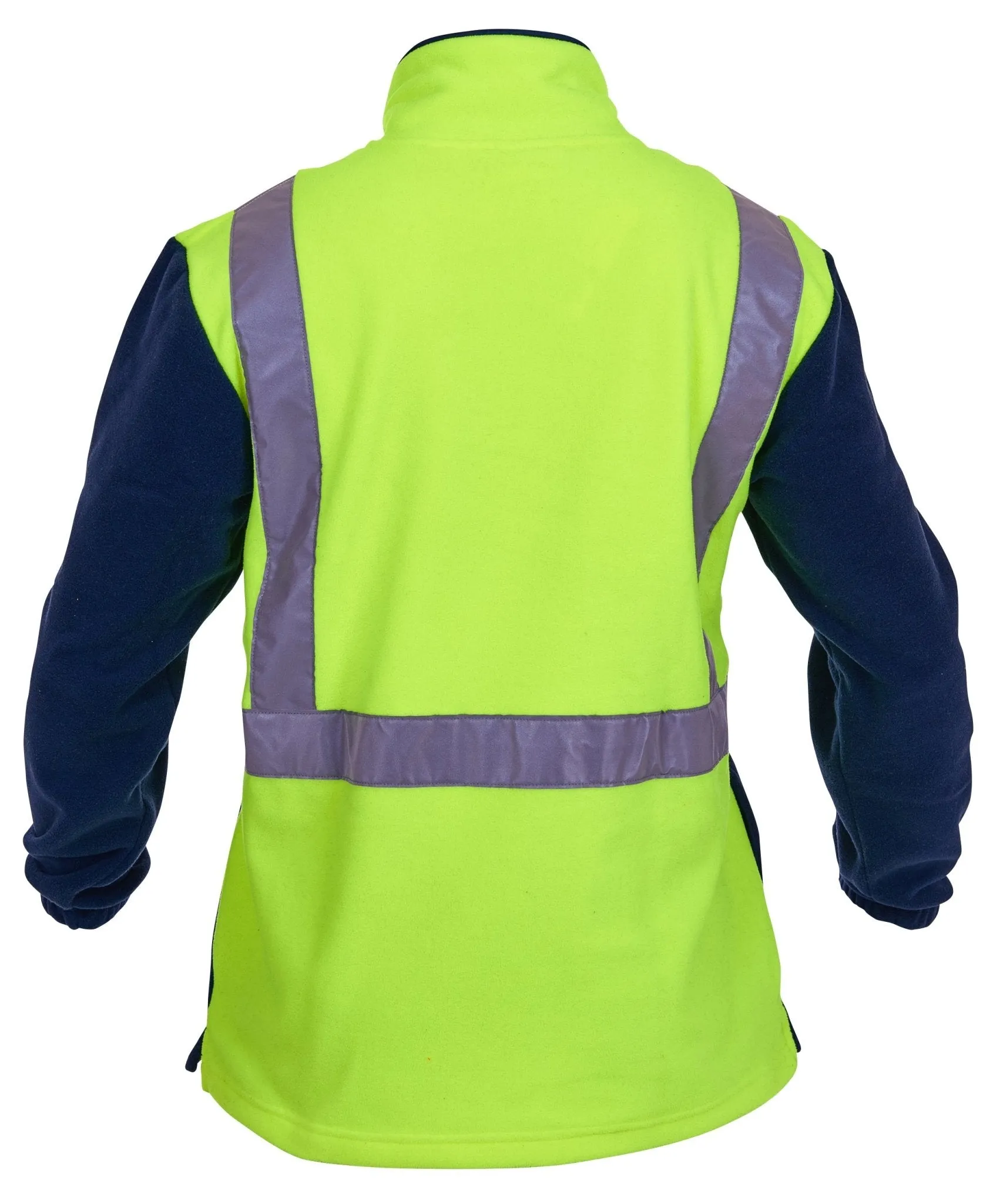Caution Hi-Vis Day/Night Polar Fleece 1/2 Zip Tunic