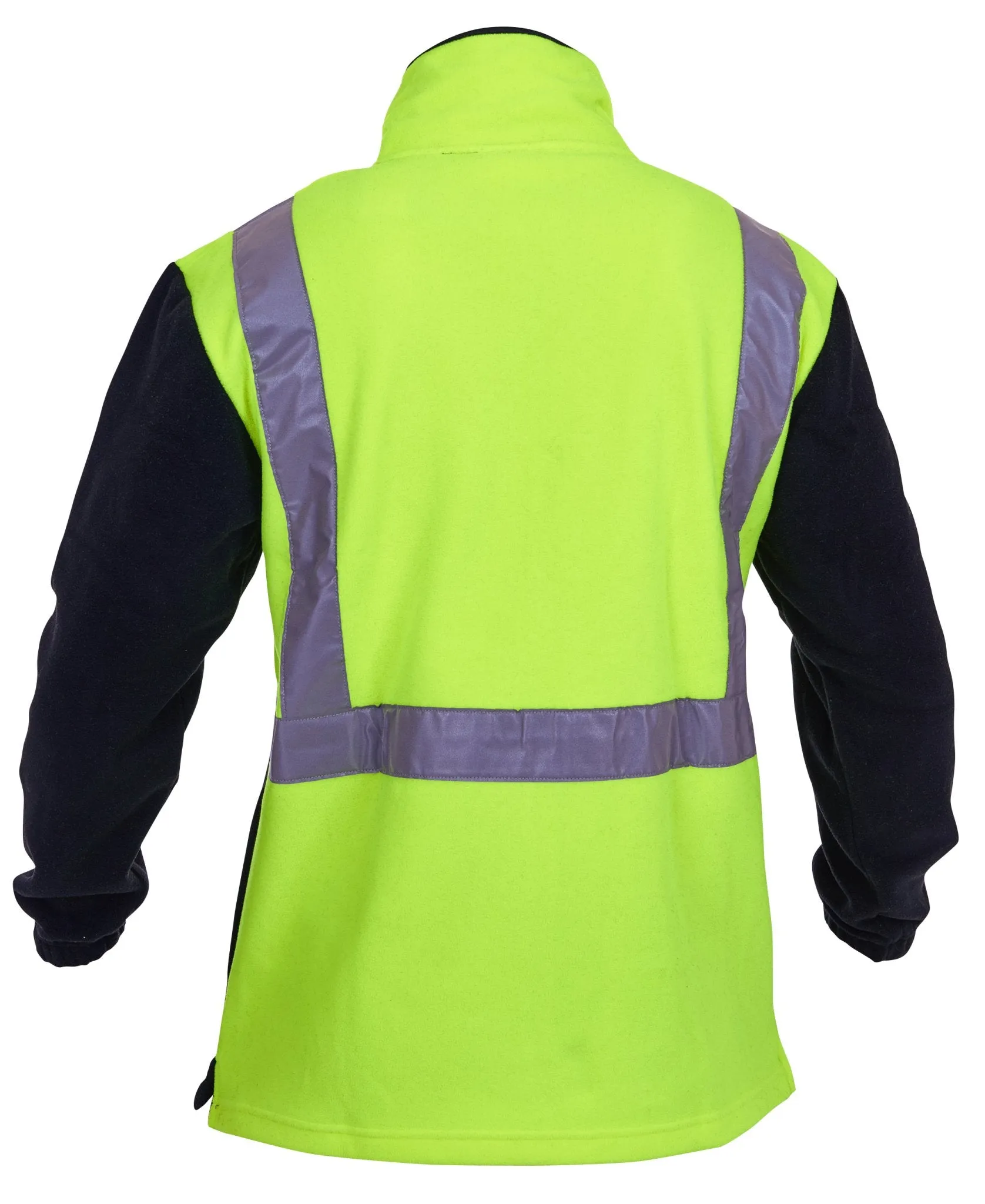 Caution Hi-Vis Day/Night Polar Fleece 1/2 Zip Tunic