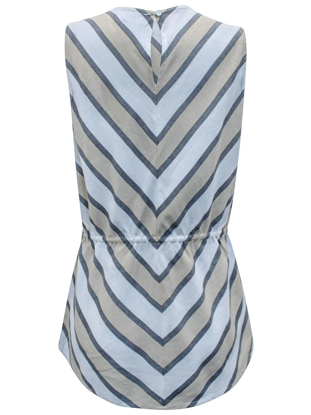 Chevron Stripe Sleeveless Top