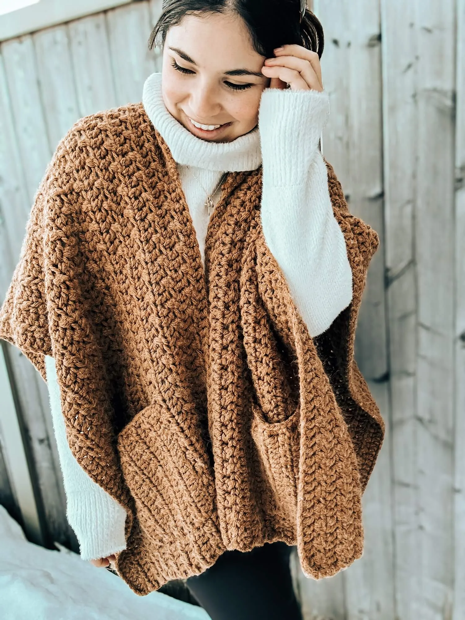 Crochet Kit - Golden Hour Cape
