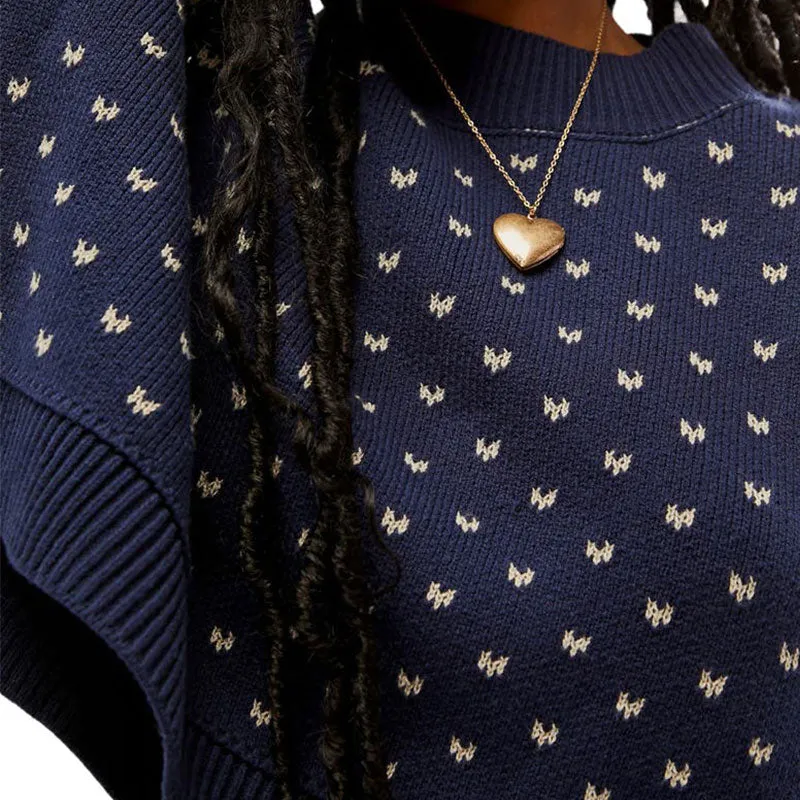 Custom Butterfly Pattern 100% Cotton Knitwear - OEM/ODM Sweater for Fashion Brands
