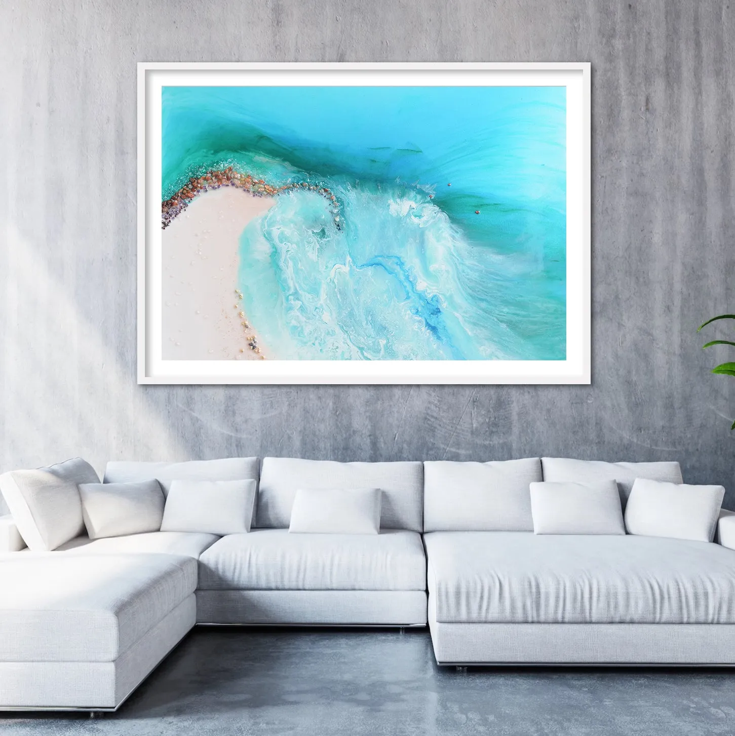 Durdle Door Serenity 2. Ocean Artwork. Limited Edition Print