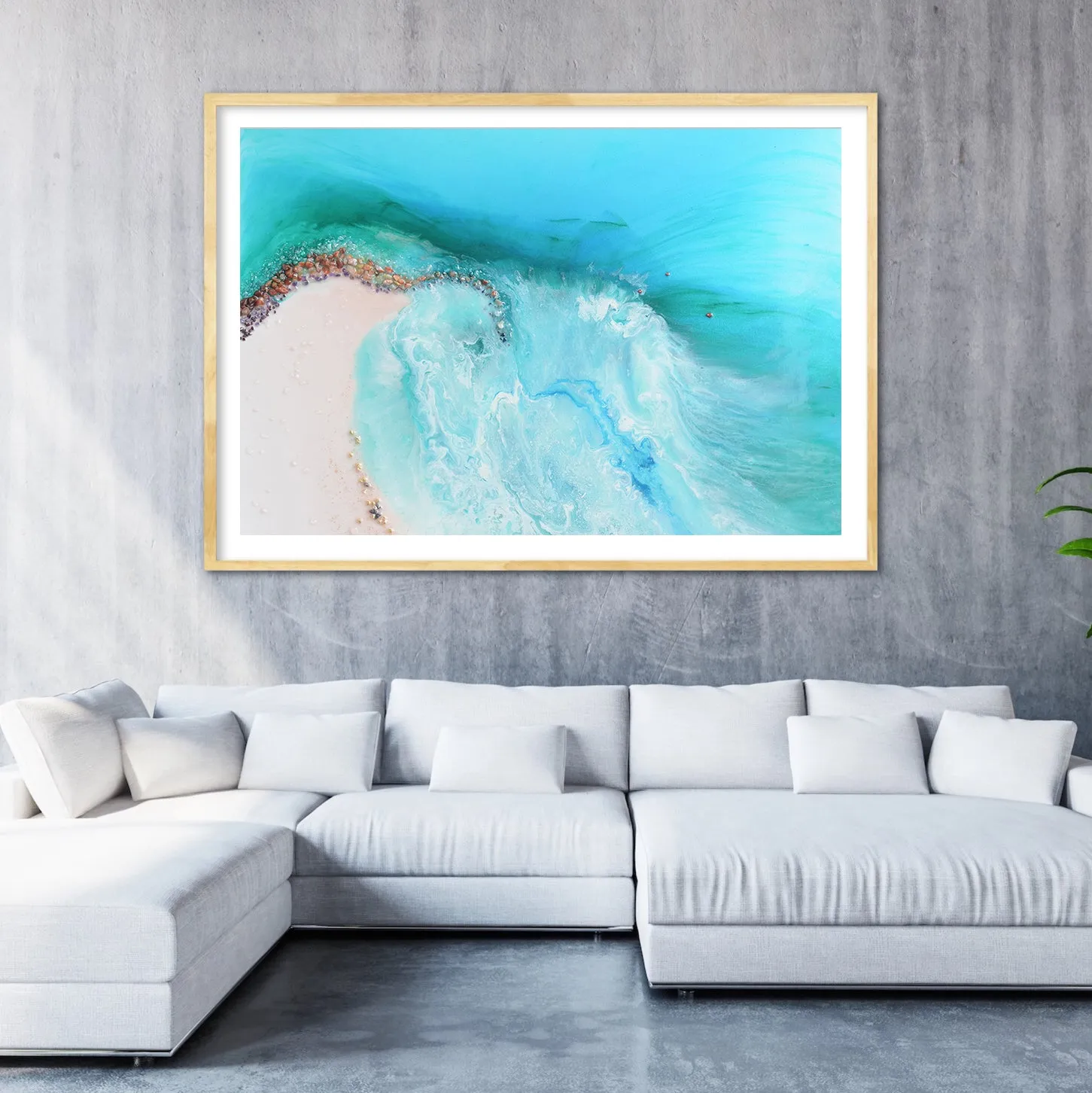 Durdle Door Serenity 2. Ocean Artwork. Limited Edition Print