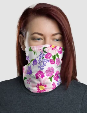 Elegant Floral Print | Neck Gaiter Face Mask