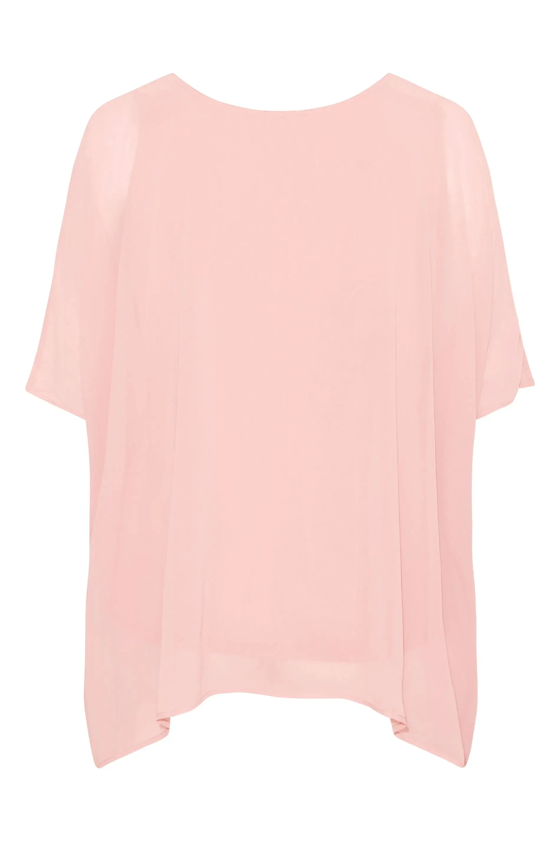 Elegant Summer Cape Blouse Women for Work Office Tunic Tops Large Size
