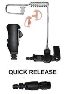 EP1327QR, Hawk, Lapel Mic, w/Quick Release fits Harris M/A COM