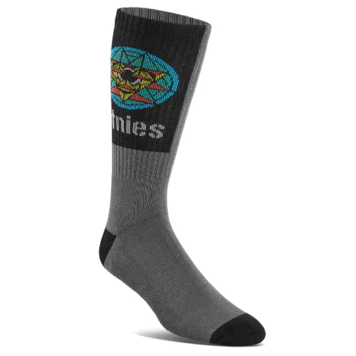 Etnies X Thomas Hooper 3 Pack Crew Socks - Black/White/Multi