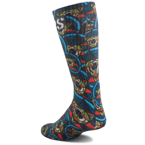 Etnies X Thomas Hooper 3 Pack Crew Socks - Black/White/Multi