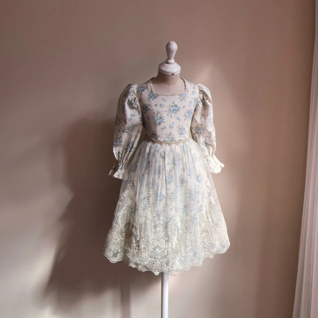Gold Bling Lace Apron & Cape