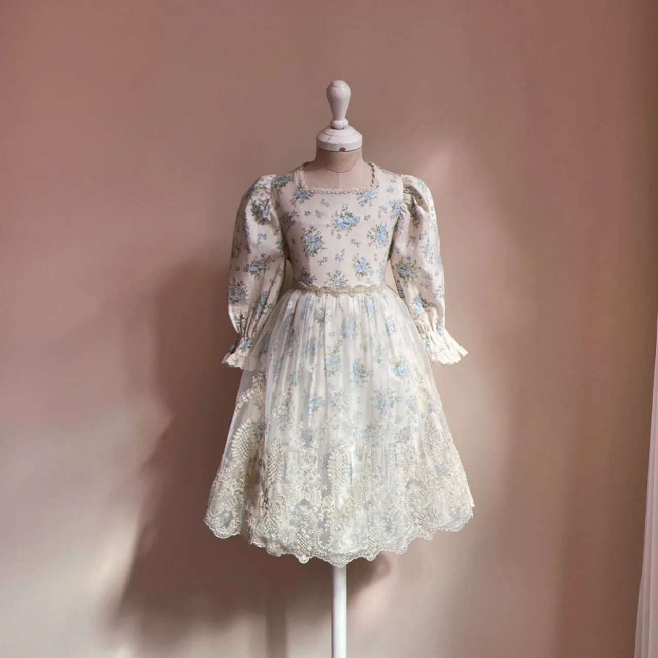 Gold Bling Lace Apron & Cape