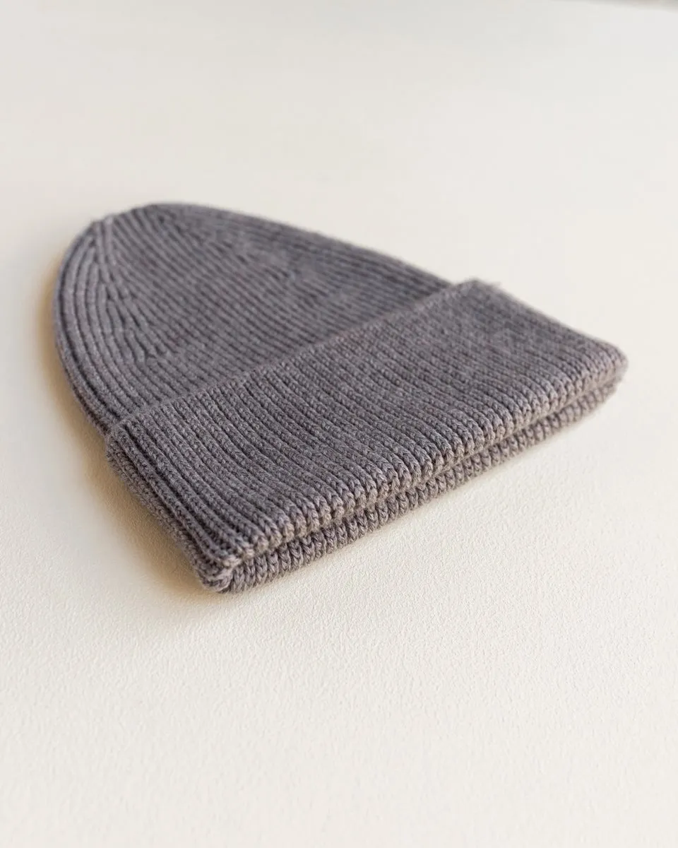 Hvid Beanie Fonzie 3-6Y | Otter