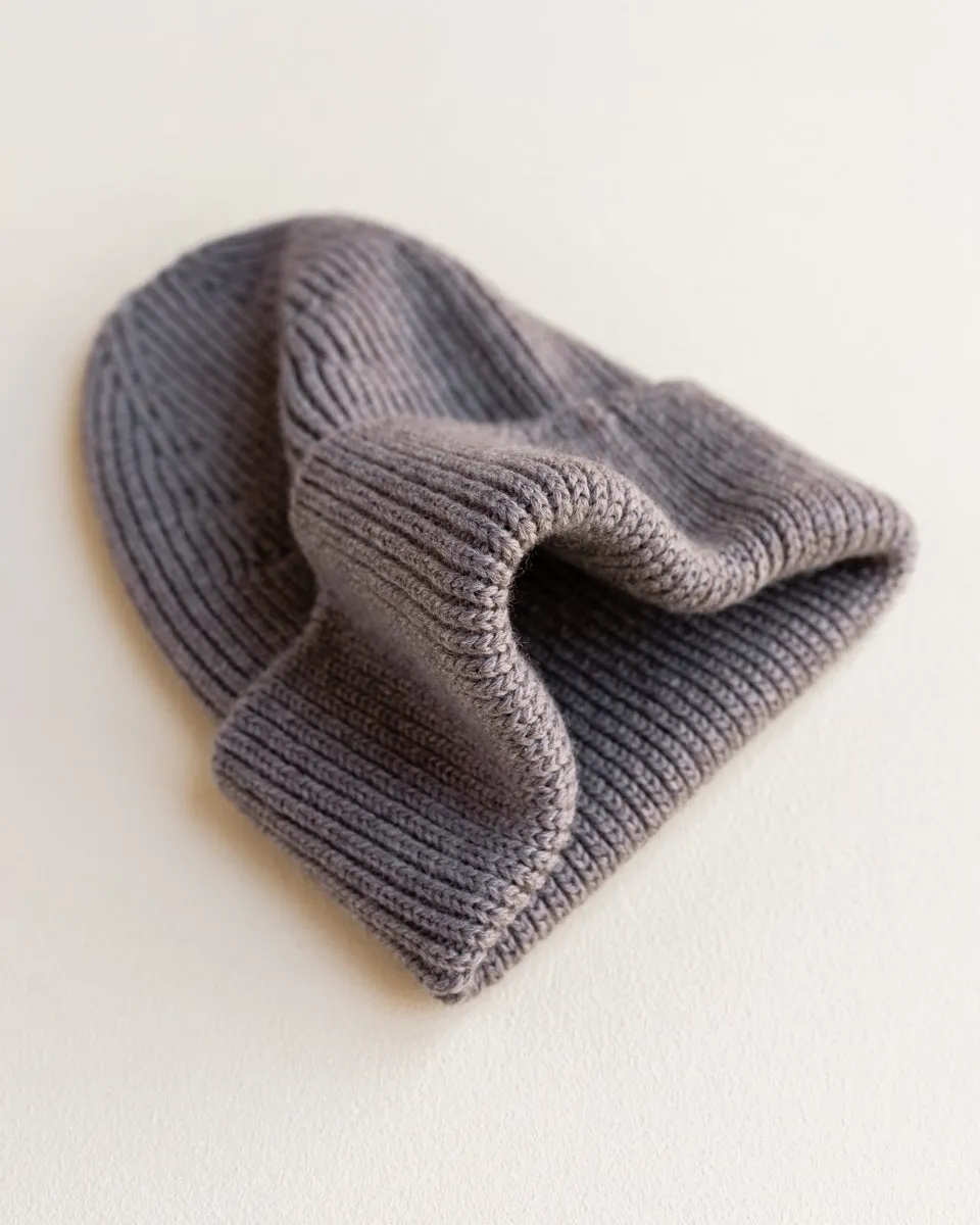 Hvid Beanie Fonzie 3-6Y | Otter
