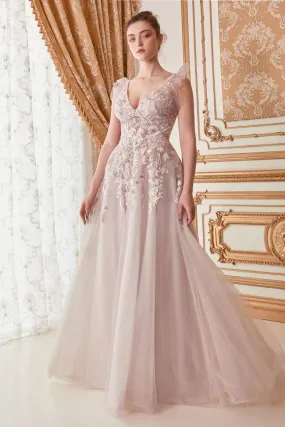 LENNOX FLORAL GOWN CDA1018