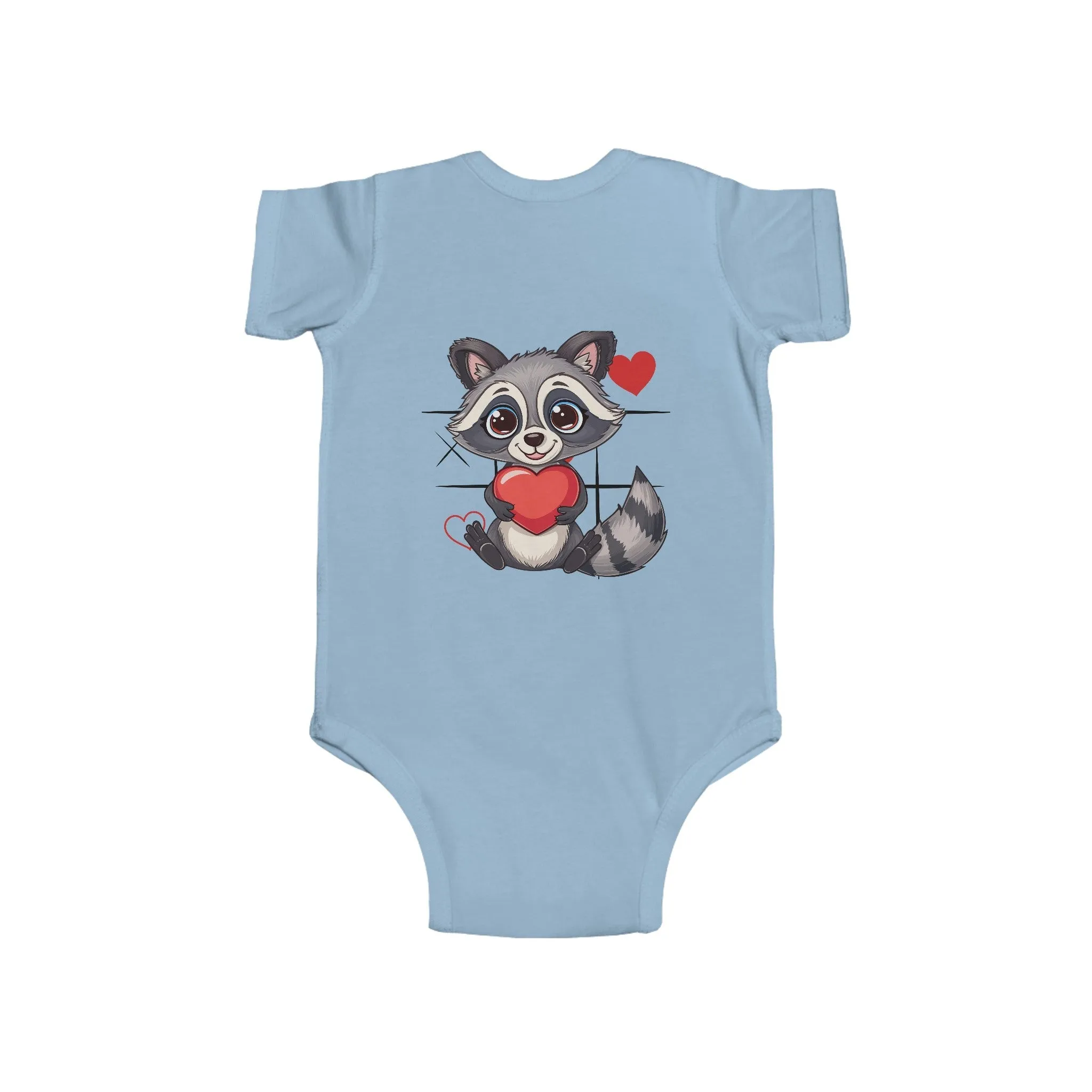 Love Cute Cartoon Baby Animals Bodysuit | Mandala Art Design for Little Ones