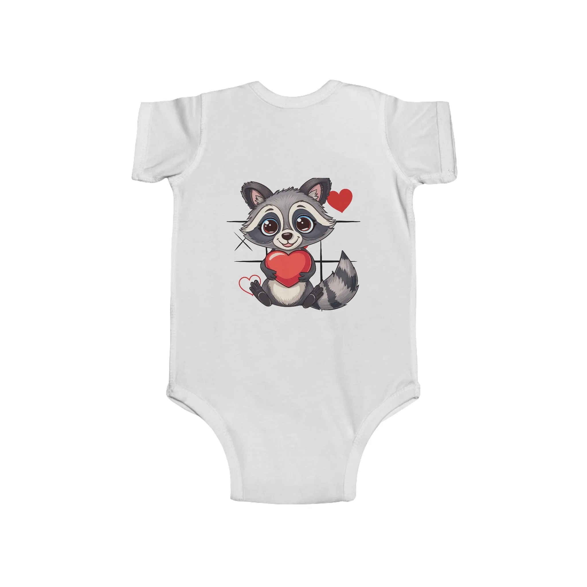 Love Cute Cartoon Baby Animals Bodysuit | Mandala Art Design for Little Ones