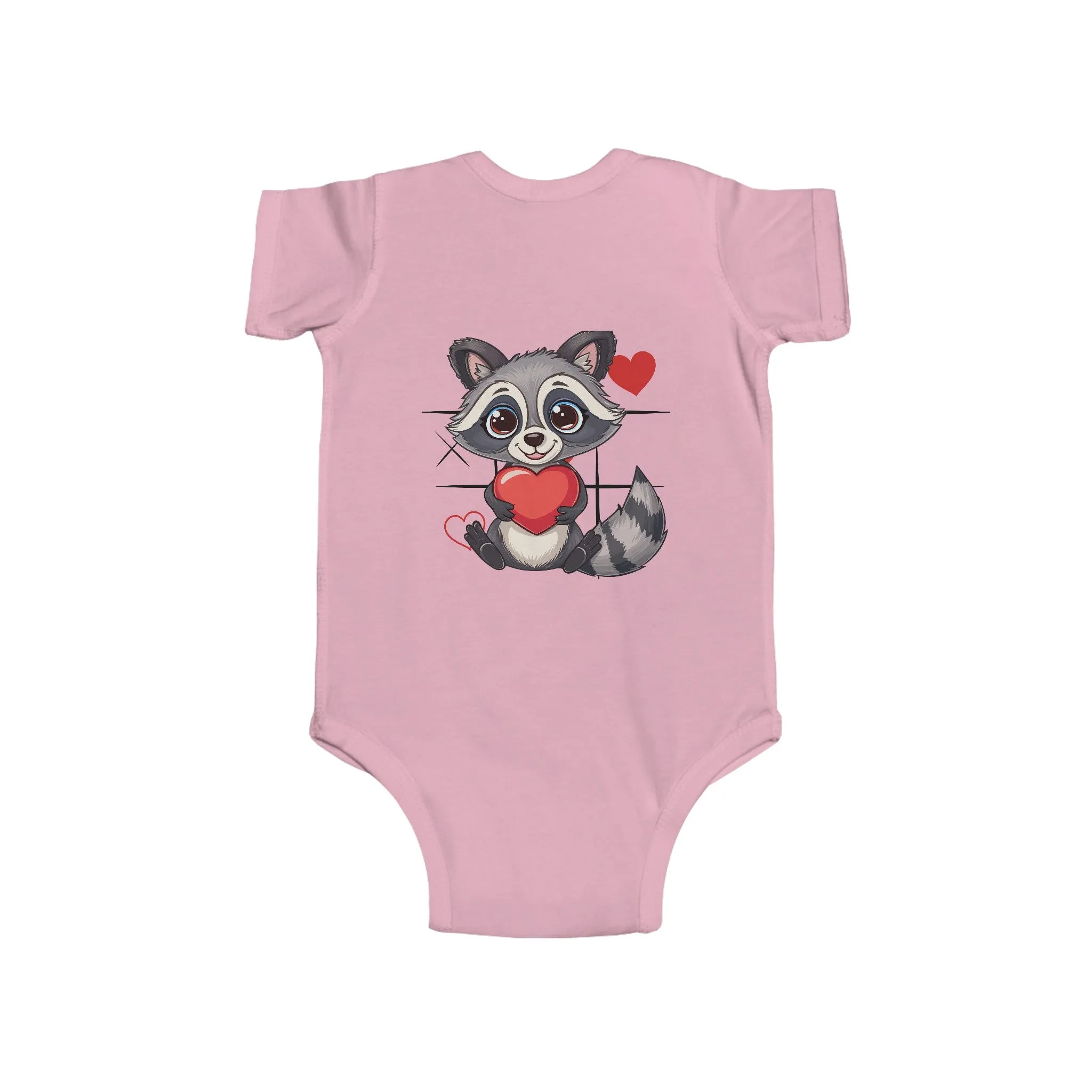 Love Cute Cartoon Baby Animals Bodysuit | Mandala Art Design for Little Ones
