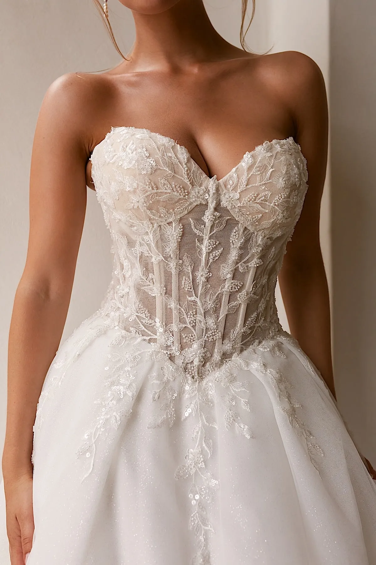 LUX Wedding Dress Style Code: MAYA BELLA