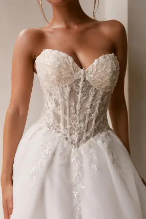 LUX Wedding Dress Style Code: MAYA BELLA
