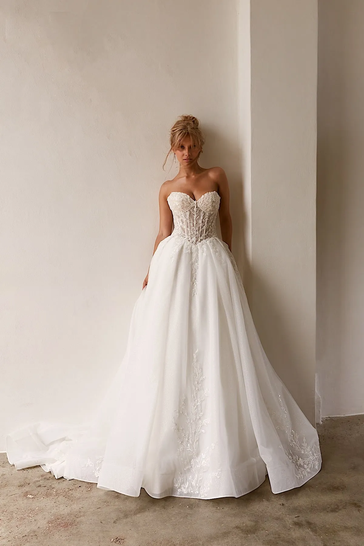 LUX Wedding Dress Style Code: MAYA BELLA