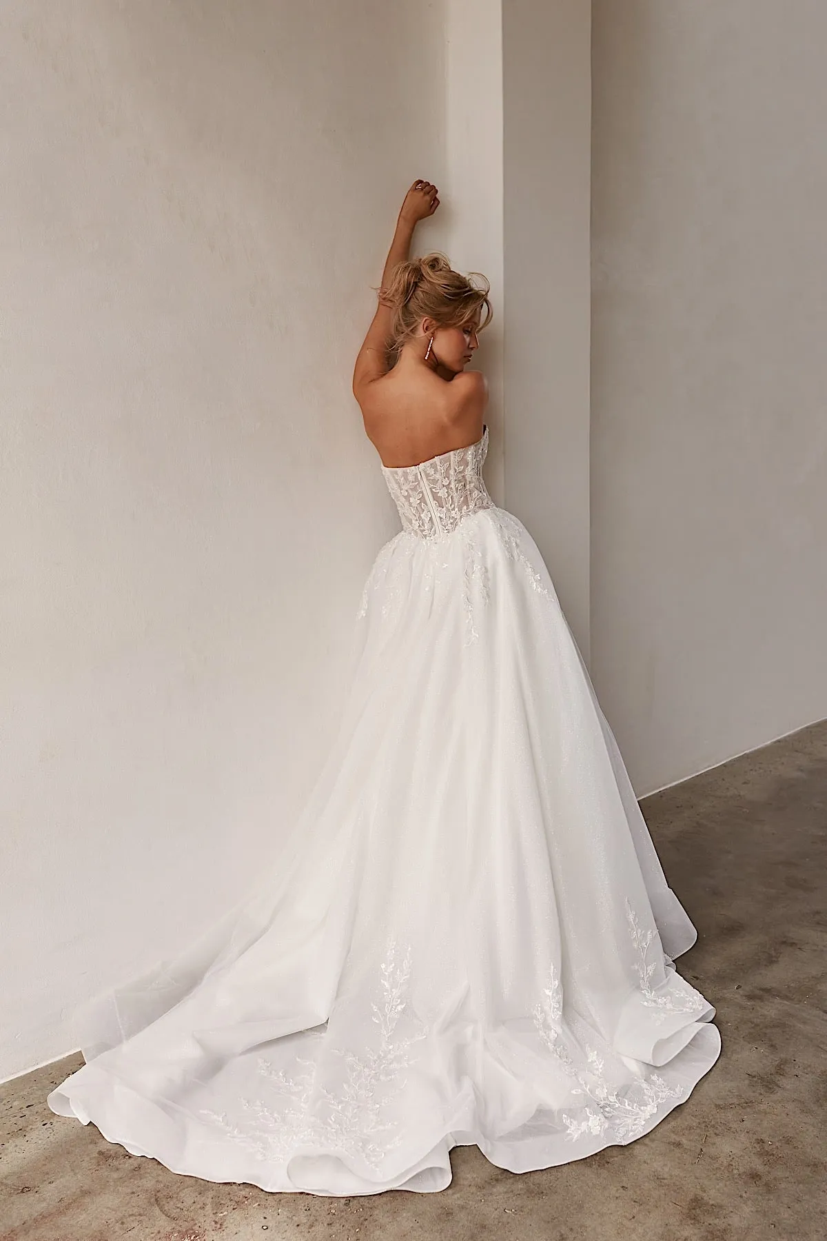 LUX Wedding Dress Style Code: MAYA BELLA