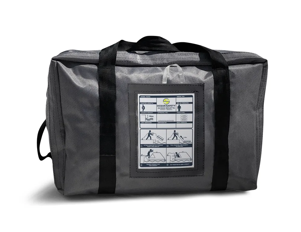 Ocean Safety Ocean Regatta Liferaft - Less than 24 Hours Pack