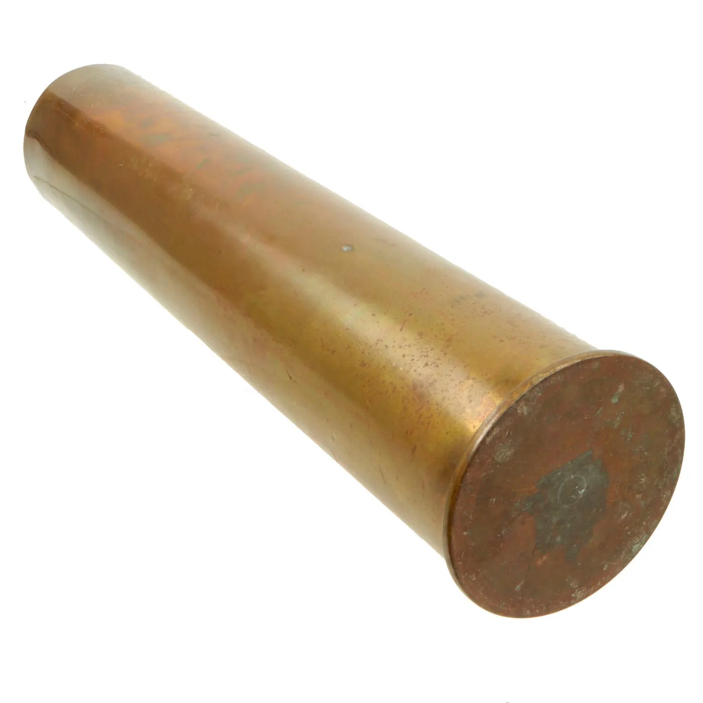 Original Spanish-American War Battle of Santiago Bay 5.5 inch Naval Shell From Sunken Spanish Cruiser Almirante Oquendo