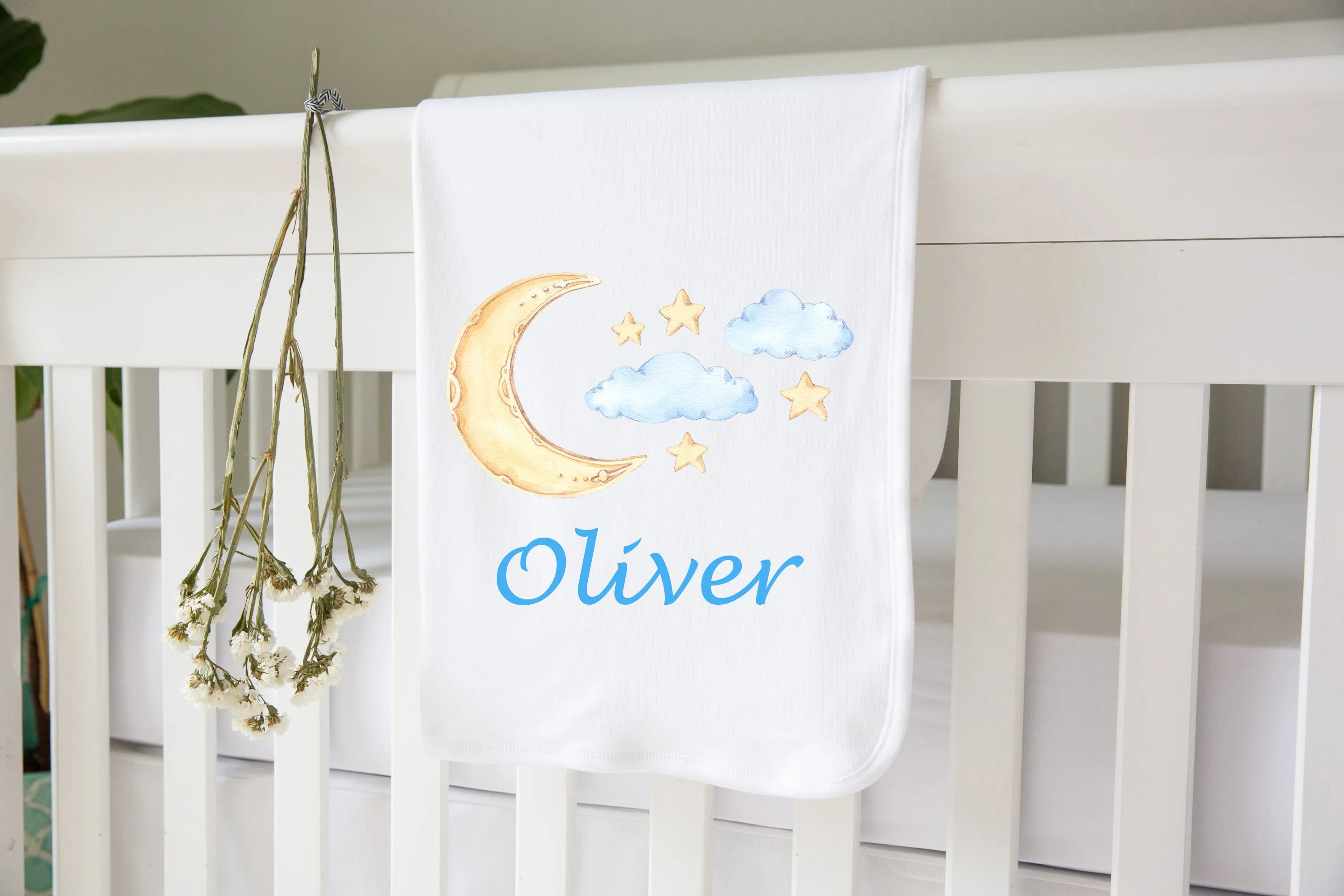 Personalised Baby Coming Home Outfit- Moon and Stars