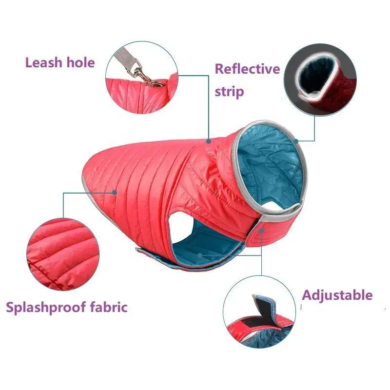 Reflective Nylon Dog Clothes for Small and Medium Dogs