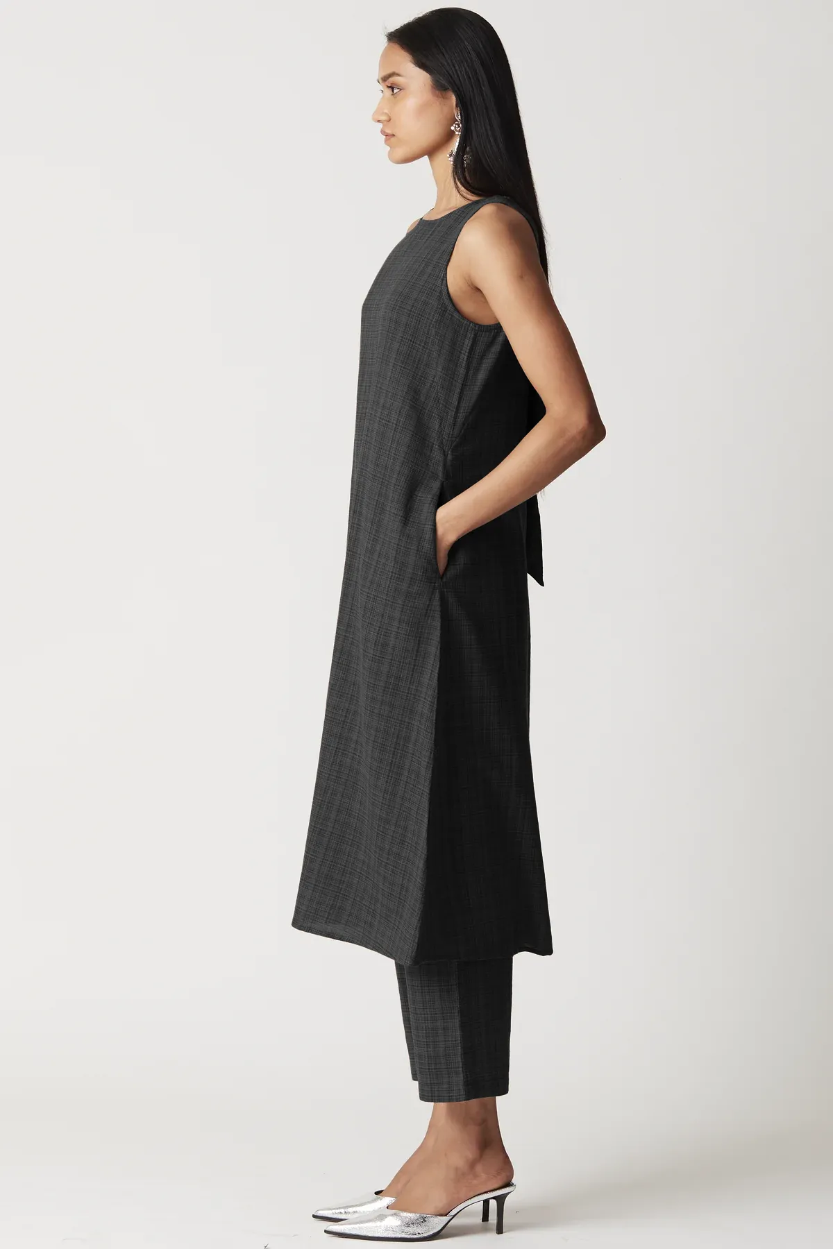 Sierra Tunic Set : Ivory Black