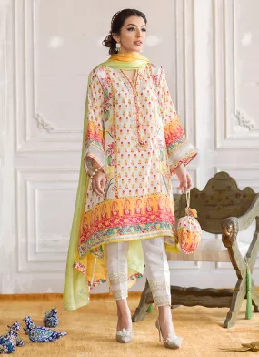 Silk Luxe Pret 21 - Dahlia Crepe Tunic And Silk Dupatta