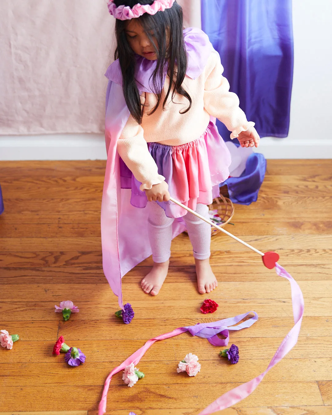 Spark Creativity with the Eco-Friendly Blossom Cape for Kids!