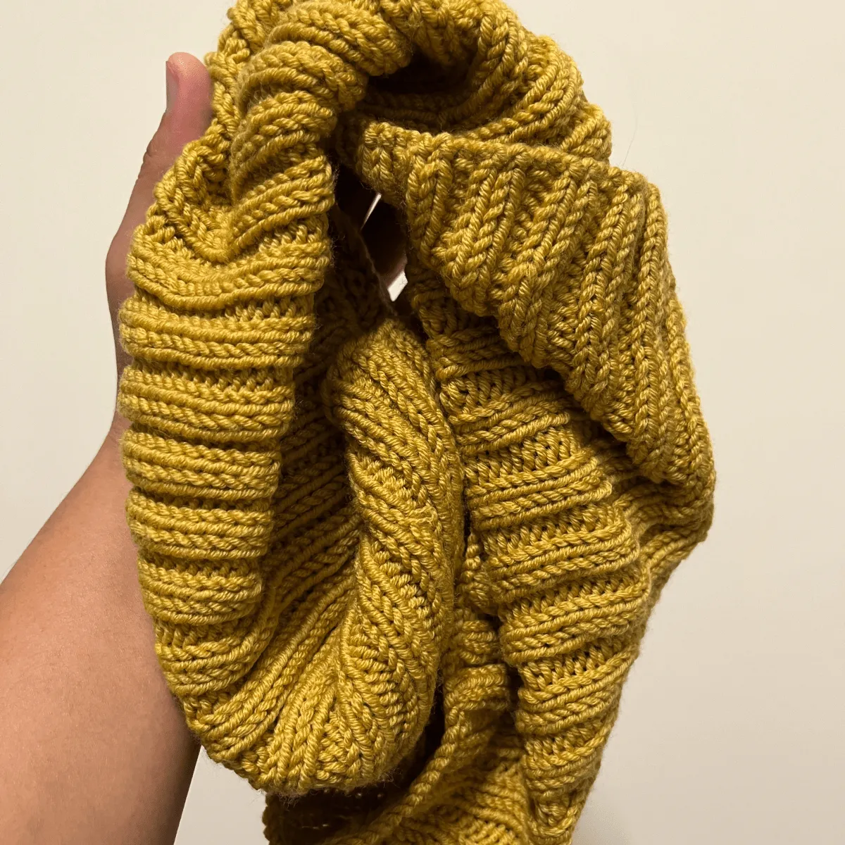 Stylish Merino Wool Balaclava with a Twist