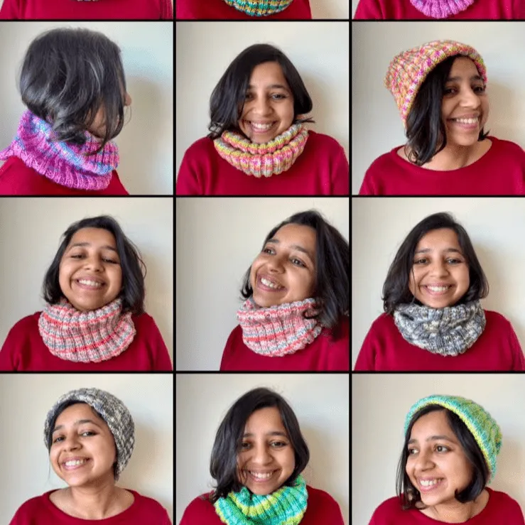 Stylish Merino Wool Balaclava with a Twist