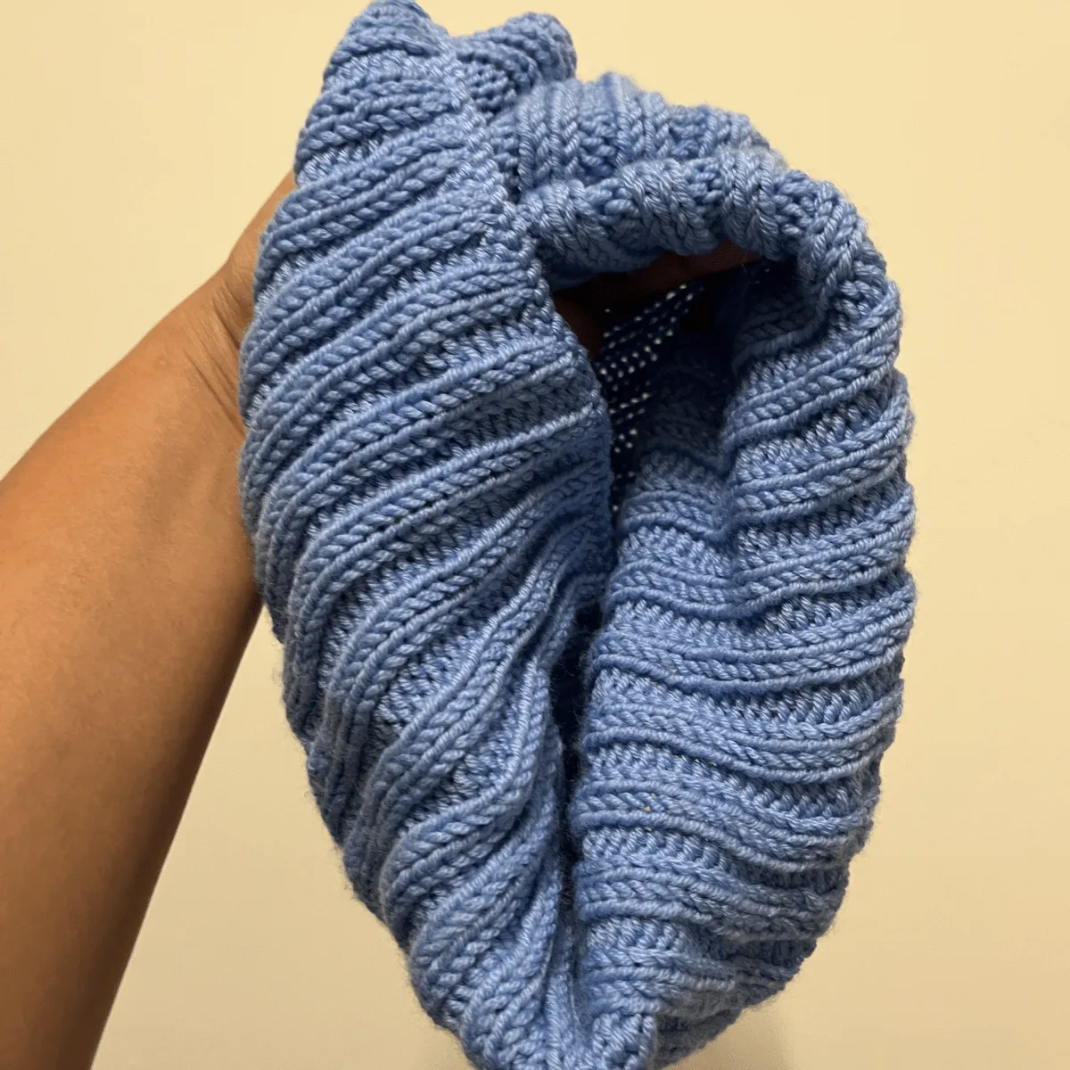 Stylish Merino Wool Balaclava with a Twist
