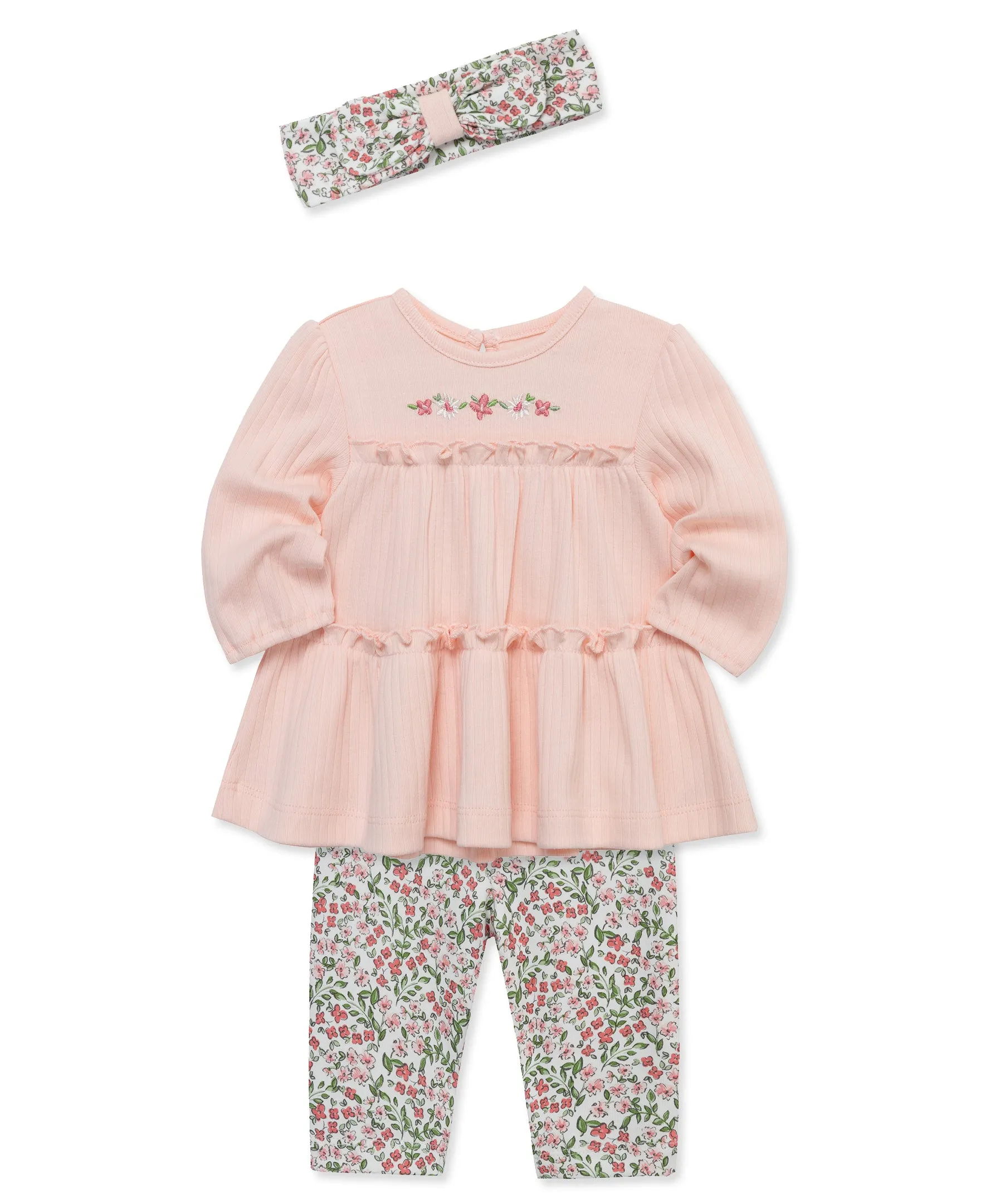 Sweet Floral Tunic Set (3M-12M)