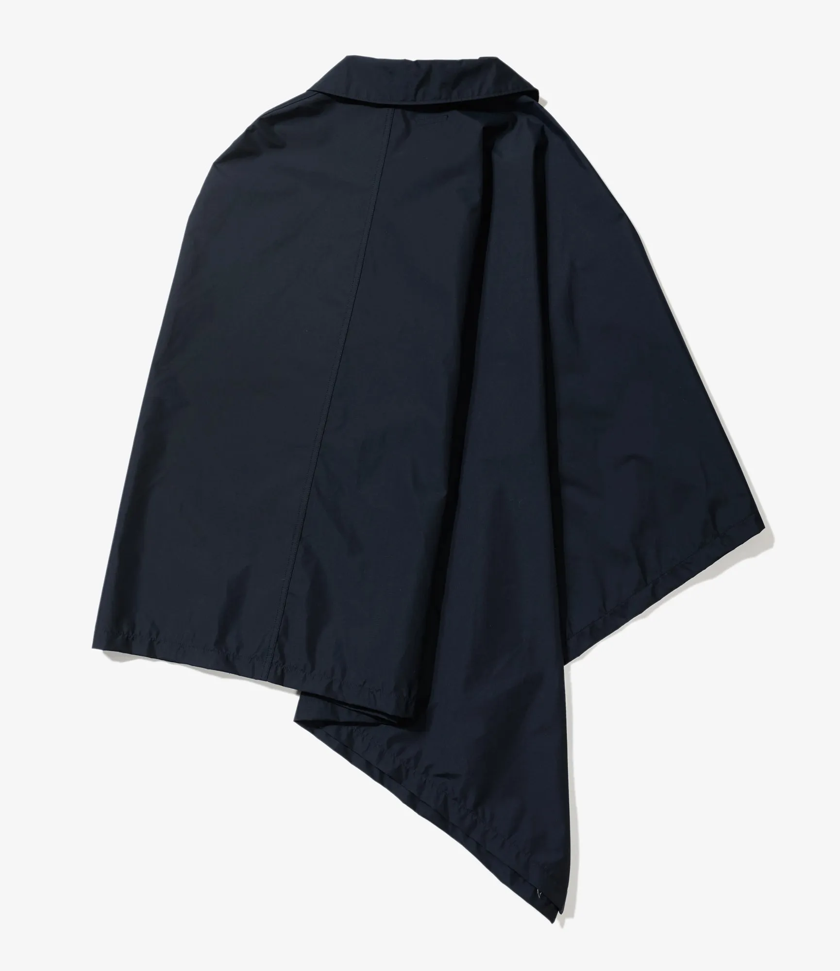 Tent Cape - Dk.Navy Nylon 3 Layer Cloth