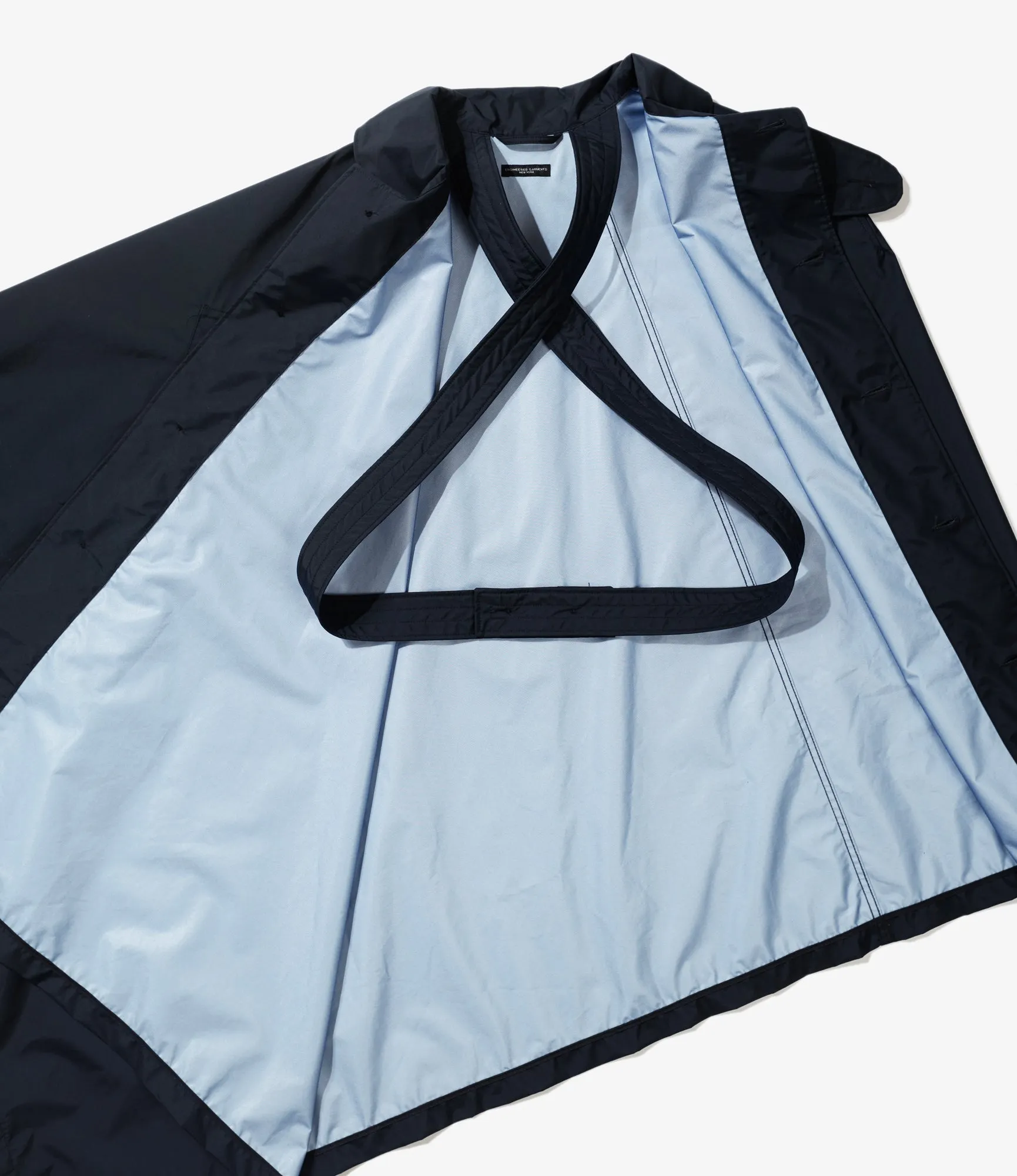 Tent Cape - Dk.Navy Nylon 3 Layer Cloth