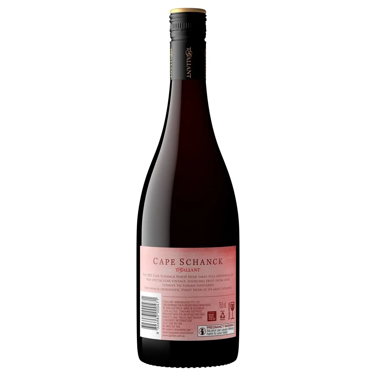 T'Gallant Cape Schanck Pinot Noir (750mL)