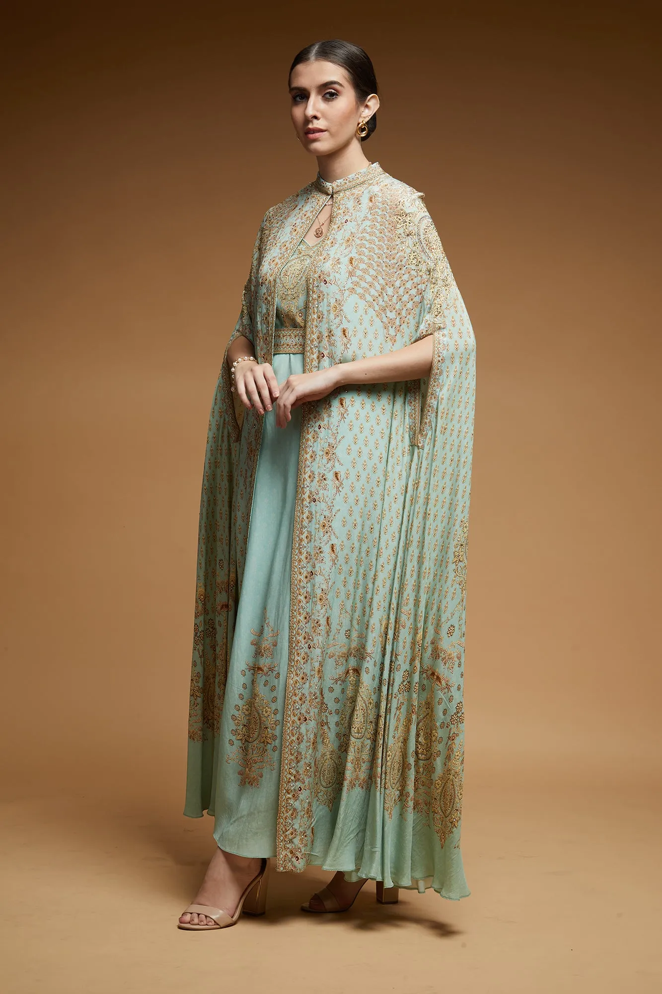 Tiffany Color Kaftan
