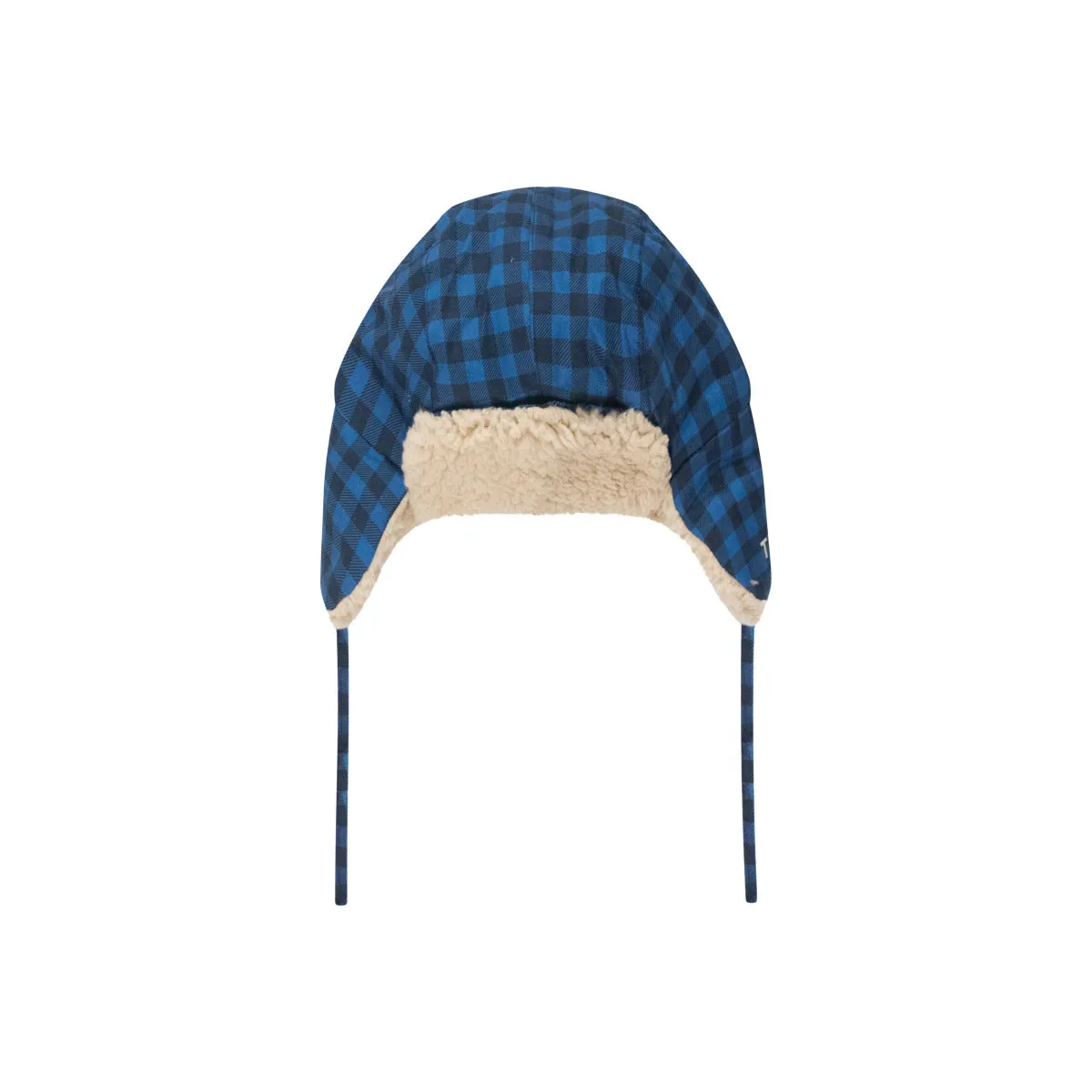 Tiny Cottons - Vichy chapka hat - blue / navy
