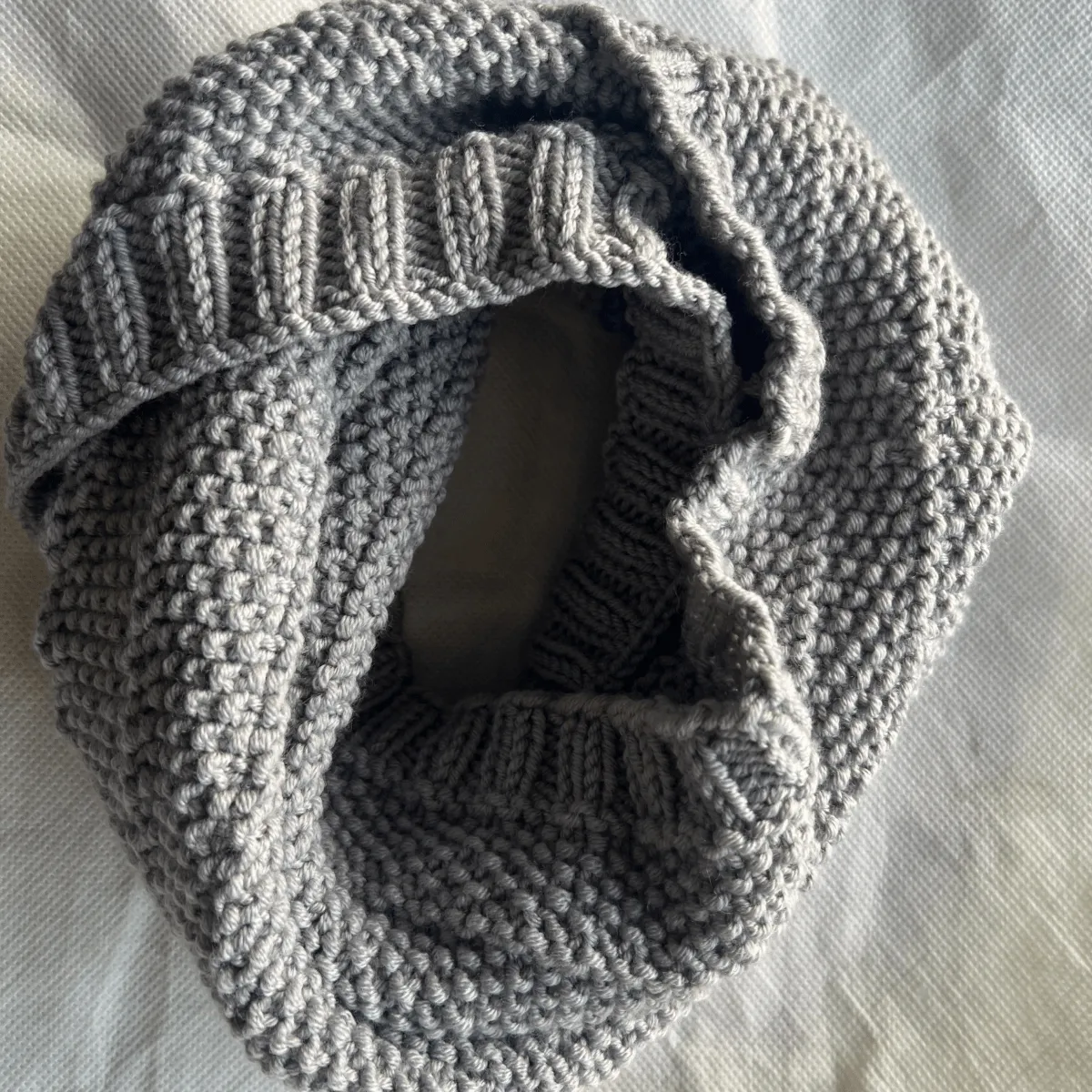 Trendy Merino Wool Balaclava with Twist and Patterned Design